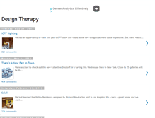 Tablet Screenshot of designtherapy.com